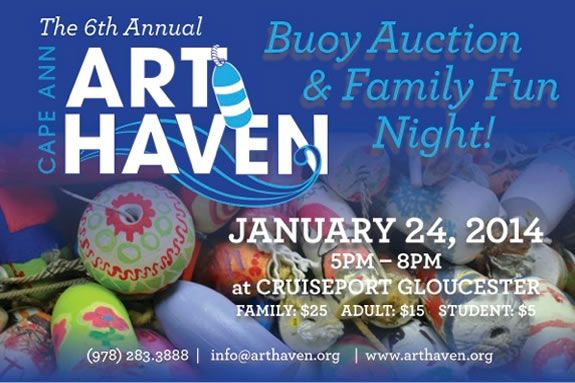The Cape Ann Art Haven Buoy Auction is a chance to have fun and help Art Haven The Cape Ann Art Haven Buoy Auction is a chance to have fun and help Art Haven