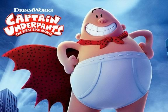Newbury Town Library will be showing Captian Underpants the first Epic Movie on a half day of school Newbury Town Library will be showing Captian Underpants the first Epic Movie on a half day of school