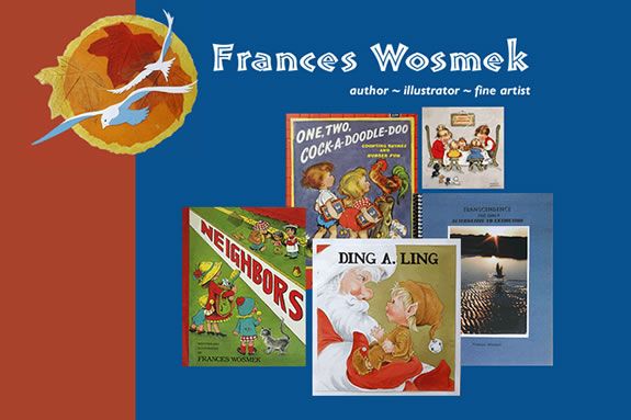 Frances Wosmek, children’s book writer and illustrator visits Manchester Public Library. Manchester MA Frances Wosmek, children’s book writer and illustrator