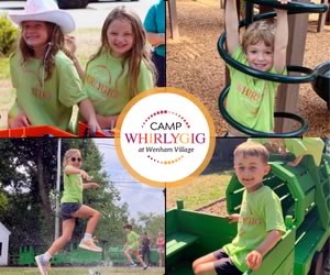 Camp Whirlygig for kids ages 4-10 at the Wenham Museum in Massachusetts