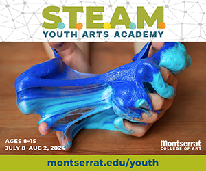 Youth programs at Montserrat College of Art in Beverly. North shore families.