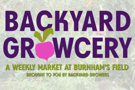 Join Backyard Growers at Burnham's Field in Gloucester Massachusetts for a weekly Farmer's Market