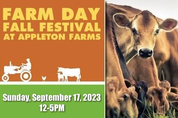 Appleton Farm's Farm Days Fall Festival will have lots of fun, food and live music in Ipswich Massachusetts!