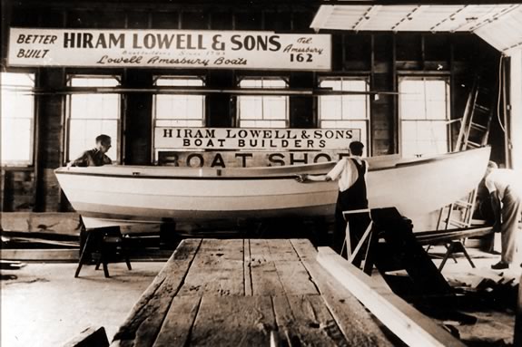 Learn about Lowell's Boat Shop in Amesbury Massachusetts on this guided Trails and Sails Tour 