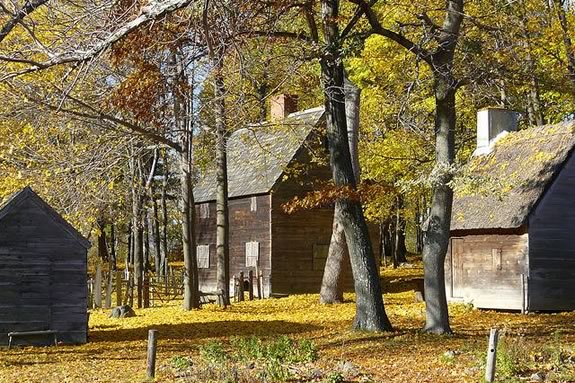 Learn about colonial medicine at Pioneer Village in Salem Massachusetts
