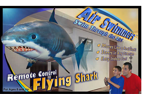 Air Swimmers Remote Control Flying Shark, Angry Bird