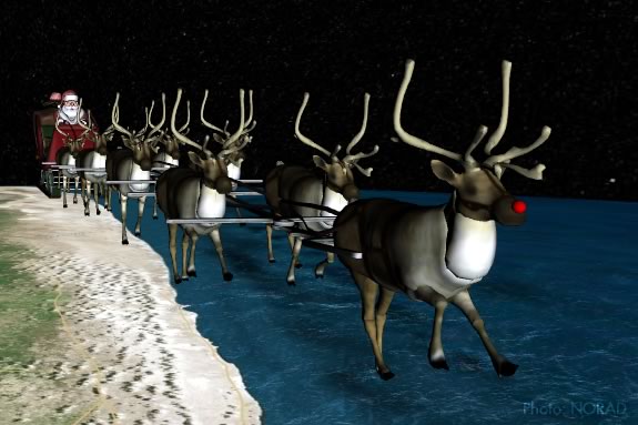Kids can track Santa with NORAD!