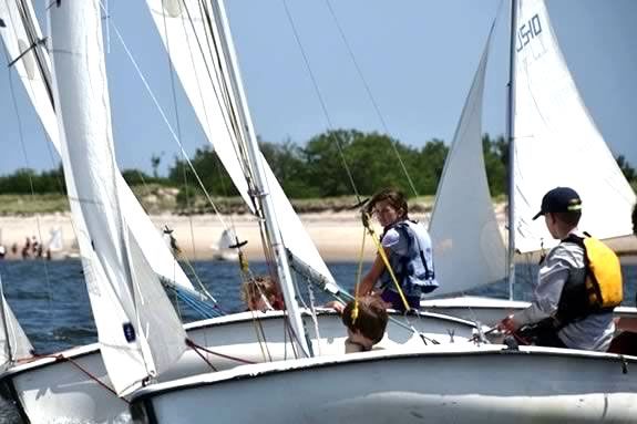 Kids will learn all about sailing, racing and boating safety in The Ipswich Massachusetts Sailing Program