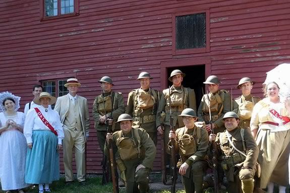 1910 Style Gala at the Rebecca Nurse Homestead in Danvers Massachusetts