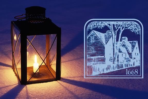 Tour the House of Seven Gables by lantern light through December.