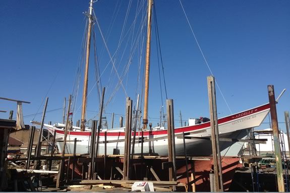 Schooner Ardelle will be launched at Maritime Gloucester on April 27 at 12:30!