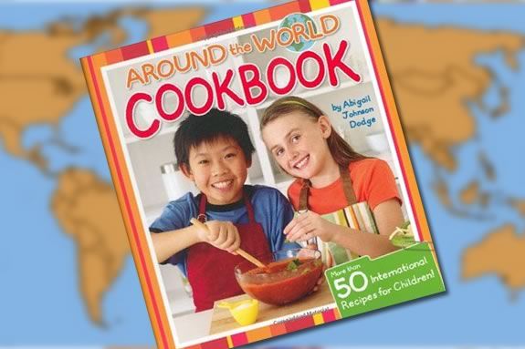 Check out the Around the World Cookbook for kids, make a recipe and bring to Sawyer Free Library to discuss! 
