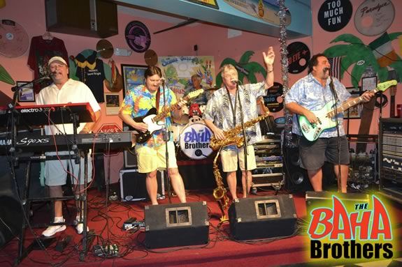 The BaHa Brothers bring beachy Jimmy Buffet music to Castle Hill on the Crane Es