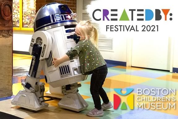Explorers, experimenters, and curious learners will have a blast at Boston Children's Museum's Created By Festival