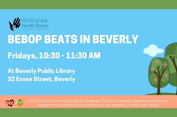 Bepob Beats Music and movement program for kids at the Beverly Public Library