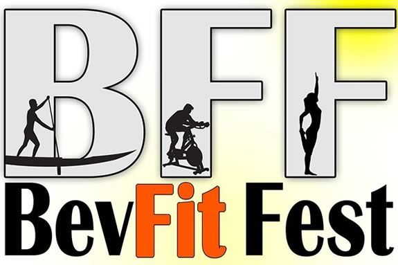 Excercise free classes, paddleboarding, yoga an more is what you'll find on the beach at the Bev Fit Fest! 