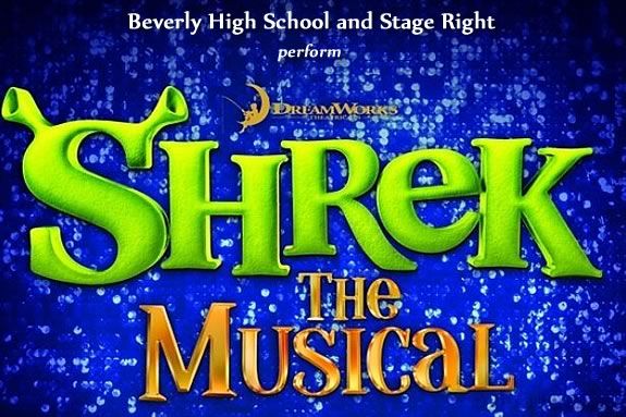Beverly High School Music Department and Stage Right present Shrek the Musical! 