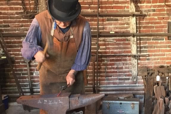 Step back in time with Lawrence History Center for a day of blacksmithing at the Essex Company forge, the company that built the city of Lawrence, Massachusetts!