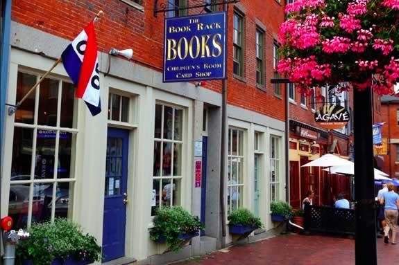 Book Rack Book Store in Newburyport MA. Great book store for children story hour