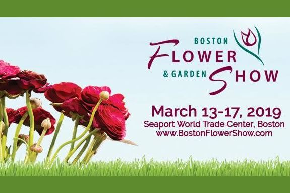 Boston flower Show at the Seaport World Trade Center