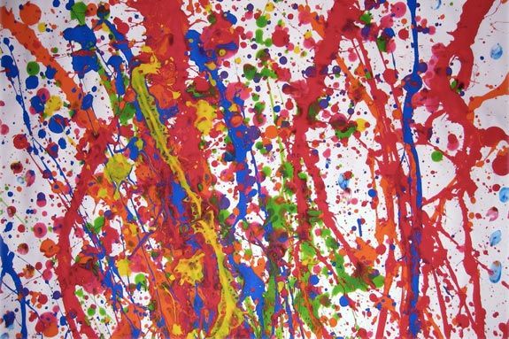 Bright Horizons "ABSTRACT ART"  Jackson Pollock Art Experience for Toddlers and 