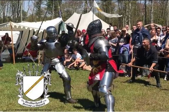 Bring your kids to the Hammond Castle Museum in Gloucester Massachusetts for a live medieval reenactment.