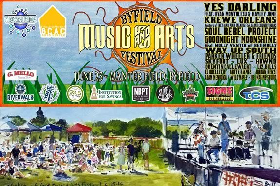 Byfield Community Arts Center fundraiser Music & Arts Festival