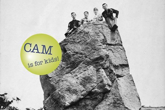 CAM Kids at Cape Ann Museum Building Blocks for Learning: Granite Gloucester Massachusetts 