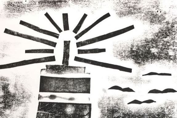 Cape Ann residents of all ages are invited to join Museum Educator Kendall Reynolds for a collograph printmaking workshop! Cape Ann residents of all ages are invited to join Museum Educator Kendall Reynolds for a collograph printmaking workshop!