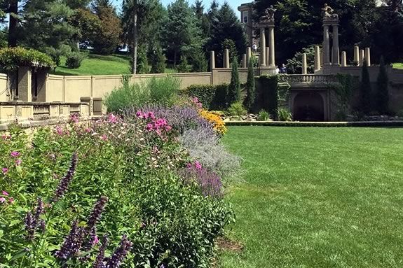 Celebrate Mother's Day in the garden at the Trustees of Reservations Castle Hill in Ipswich Massachusetts!