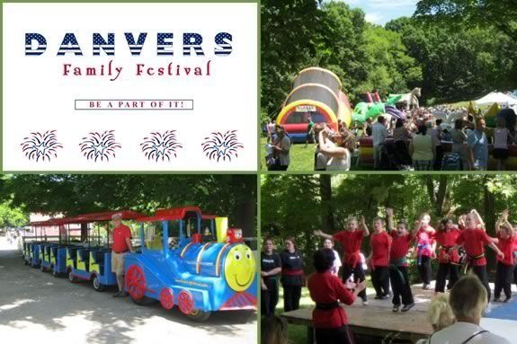 Danvers Family Festival. Danvers MA - Family fun at Endicott Park 