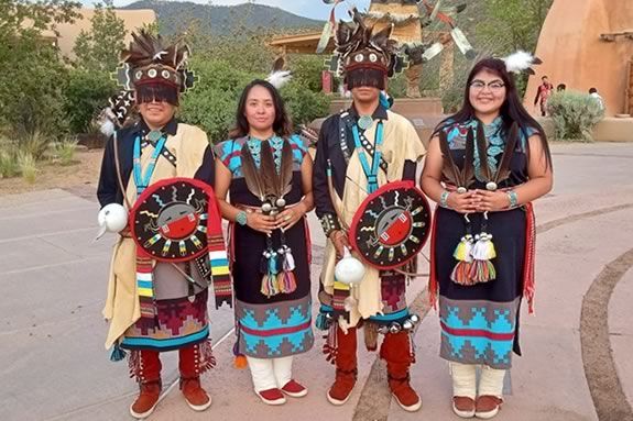 The Dineh Tah Navajo Dancers will perform at the public library in Manchester by the Sea