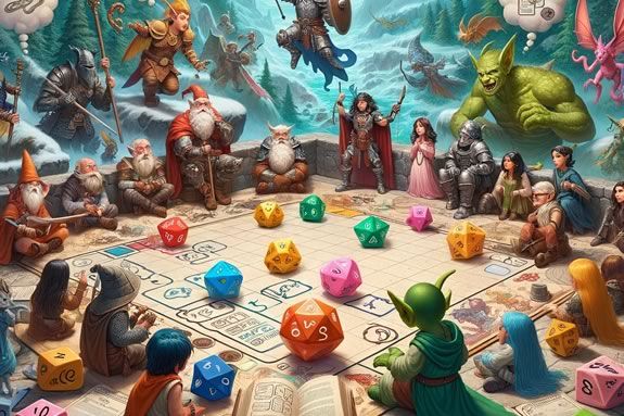 Dungeons & Dragons 101 (RPG) for kids in grades 5-12 at Abbot Public Library Marblehead Massachusetts