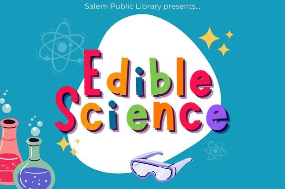 Weekly food based science sessions for kids 5 and up at Salem Public Library. 