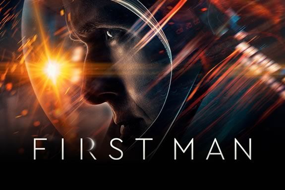 Movie Night at Manchester Public Library features 'First Man'.