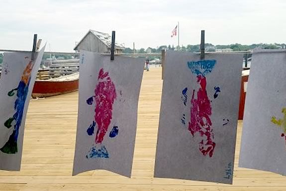 Join the team at Maritime Gloucester for a Fish Print Workshop!