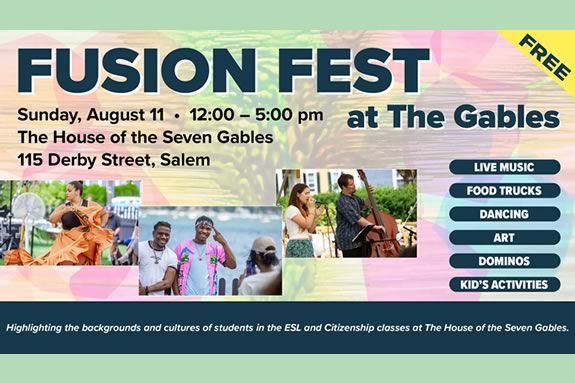 Fusion Fest at the House of Seven Gables in Salem Massachusetts celebrate the diverse cultral heritage its community!