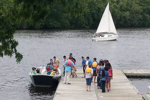 Mass DCR offers free boat tours on the Merrimack River in Lawerence, MA!