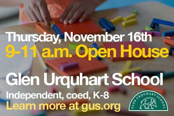 Glen Urquhart GUS Admissions Open House 2017 Best Education North Shore Children