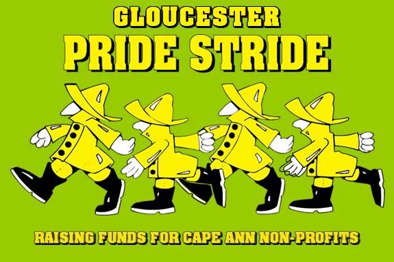 The annual Gloucester Pride Stride raises money for Cape Ann non-profits! 