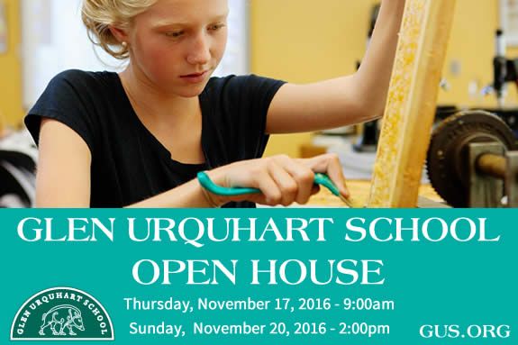 Glen Urquhart GUS Admissions Open House 2016 Best Education North Shore Children
