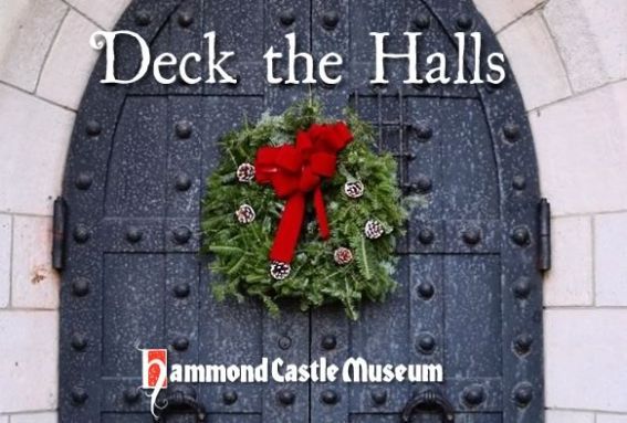 A holiday themed tour of Hammond Castle Museum in Gloucester Massachusetts