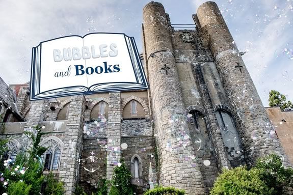 Kids will enjoy a story time and lots of bubble fun at the for Hammond Castle in Gloucester Massachsuetts