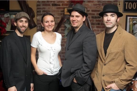 The Heather Pierson Quartet, December 12 performs A Charlie Brown Christmas at the Old Sloop Coffee House in Rockport Ma