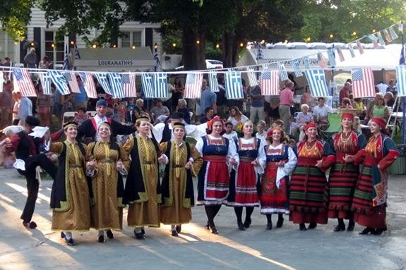 Ipswich Greek Festival at the Hellenic Center in Ipswich Massachusetts