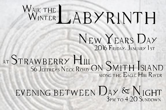 Start the New Year with a mindful labyrinth experience in Ipswich Massachusetts