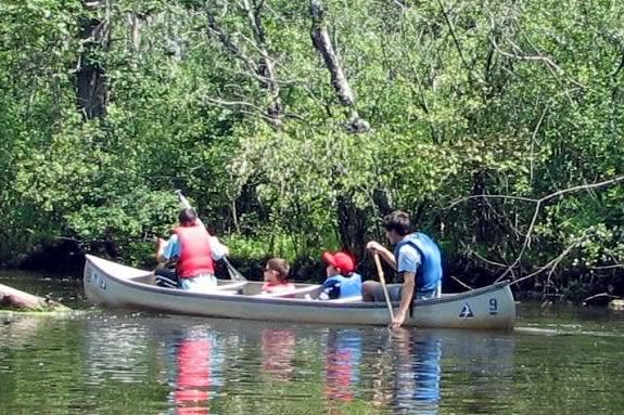 Take a paddle on the with your little ones and explore the Ipswich River Wildlife Sanctuary!