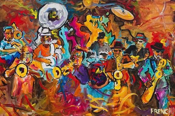 The Jambalaya Horns bring New Orleans Jazz to Castle Hill on the Crane Estate in Ipswich Massachusetts! 