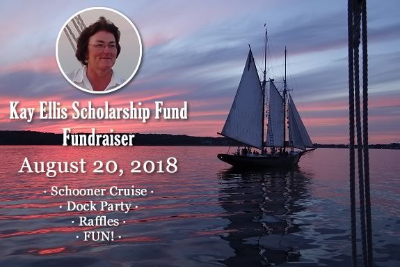 The Kay Ellis Scholarship Fundraiser Sail and Dock Party August 20, 2018