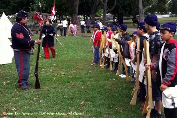 rought back by popular demand! As part of the 13th Annual Civil War Weekend, the Lawrence Civil War Memorial Gaurd's Children's Muster Trails & Sails 2015 rought back by popular demand! As part of the 13th Annual Civil War Weekend, the Lawrence Civil War Memorial Gaurd's Children's Muster Trails & Sails 2015